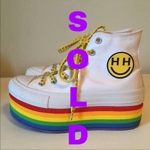 Miley Cyrus LGBT converse sneakers